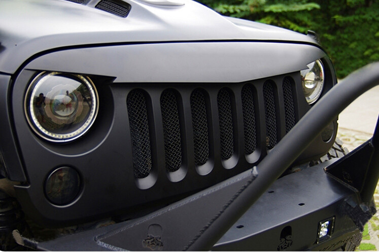On Sale: Jeep Wrangler JK Angry Bird Grille V-Shape Matte Black with Mesh - Jeep  Wrangler Angry Grilles - Jeep Wrangler Offroad Accessories & Parts in  Brisbane