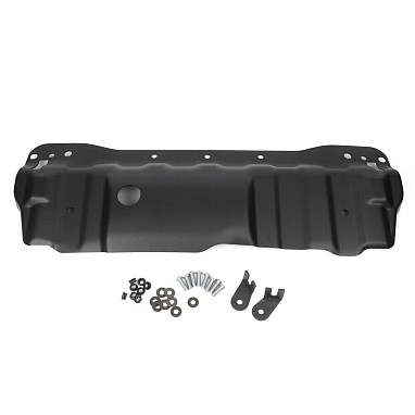 Image of a Jeep Wrangler  10th Anniversary Style Front Skid Steel Plate for Wrangler JK
