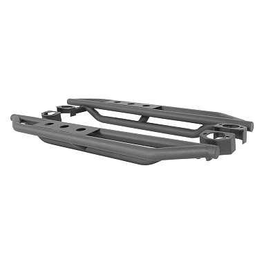Image of a Jeep Wrangler    Jeep Wrangler JK  2Door 3-Tube Steel Rock Sliders (Set)