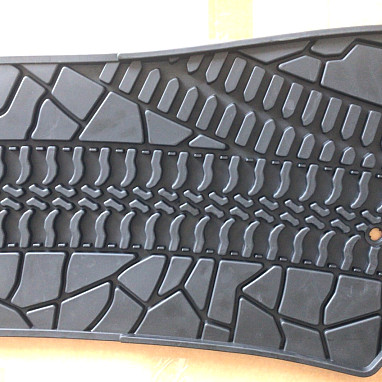 Image of a Jeep Wrangler Interior Jeep Wrangler JK Floor Mats for 4-Door Wrangler 07-15