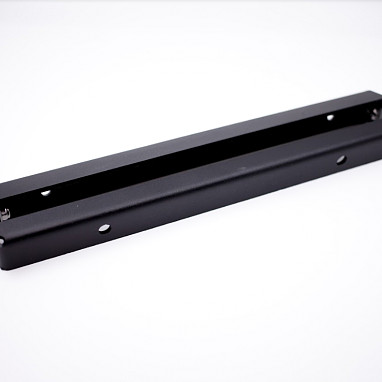 Image of a Jeep Wrangler  Front License Plate Fold Bracket