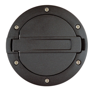Image of a Jeep Wrangler    Jeep Wrangler JK  Gas Tank Cap Cover Aluminum in JL style