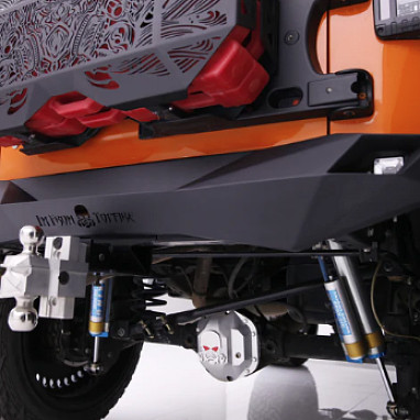 Image of a Jeep Wrangler    Jeep  Wrangler JK TF Blade II  Stylish Rear Bar  with lights (steel)
