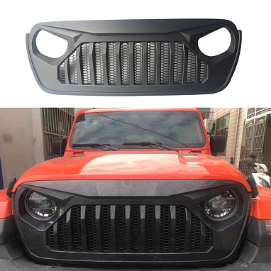 Image of a Jeep Wrangler Angry Grilles Jeep Wrangler JL  Angry Grille JL1066