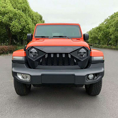 Image of a Jeep Wrangler JEEP Gladiator JT Parts Jeep Wrangler JL  &JT Angry Grille JL1096