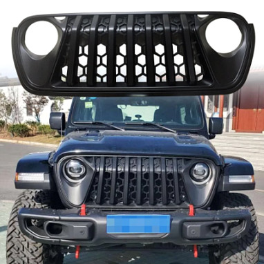 Image of a Jeep Wrangler Angry Grilles Jeep Wrangler JL  Angry Grille JL1199