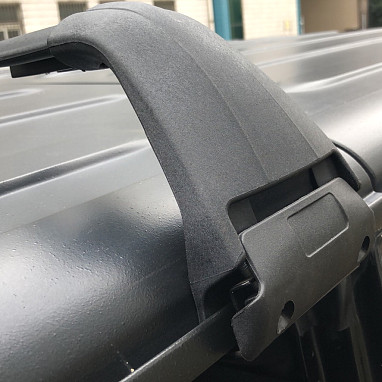 Image of a Jeep Wrangler NEW JEEP JL PARTS Jeep Wrangler  JL Easy Install Luggage Roof Racks / Roof Bars
