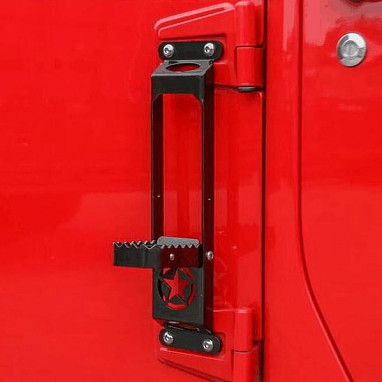 Image of a Jeep Wrangler Accessories Jeep Wrangler  JL Foot Peg Support Exterior Car Door Pedal