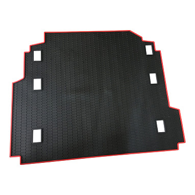 Image of a Jeep Wrangler    Jeep Wrangler  JL  4 Door Rear Cargo Mat Tray Trunk Mat with Sound Hole