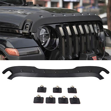 Image of a Jeep Wrangler Accessories Jeep Wrangler JL  hood guard 