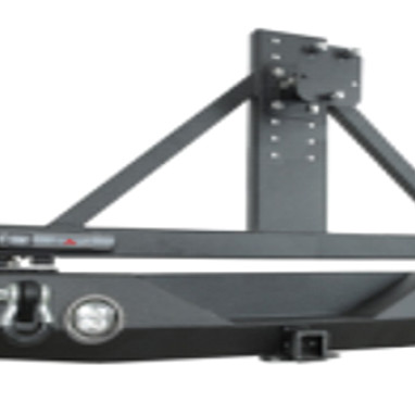 Image of a Jeep Wrangler NEW JEEP JL PARTS Jeep  Wrangler JL rear bumper with spare tire carrier 