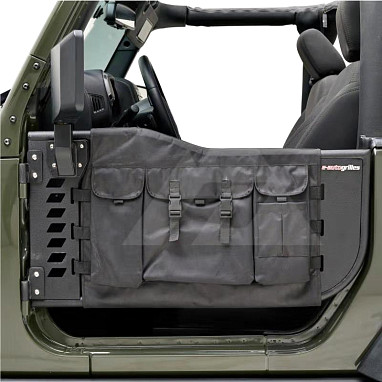 Image of a Jeep Wrangler Half Doors 2 Door Tubular Doors With  pocket