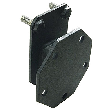 Image of a Jeep Wrangler  Spare Tire Relocation Mounting Bracket