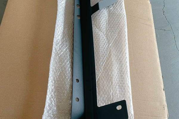 Picture of a Jeep  Wrangler JK 50-52 inch Mounting Brackets for LED lights bar with  A holder  (Pair)