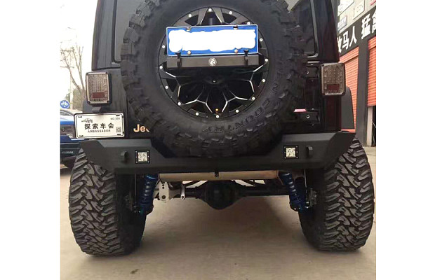 Picture of a Jeep Wrangler JK Avenger Style Rear Bumper (Steel) Number 2