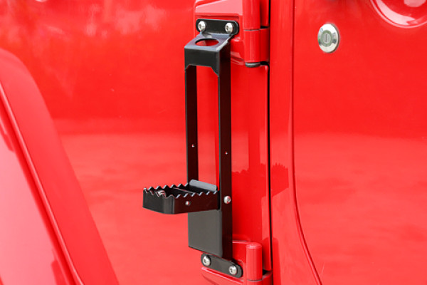 On Sale: Heavy Duty Door Hinge Side Foot Step Steel (Matte Black) Price for  EACH - Jeep Wrangler Accessories - Jeep Wrangler Offroad Accessories &  Parts in Brisbane