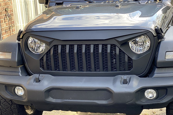 Picture of a Angry Grille (TF Style) for Jeep Wrangler JL 2019 Number 1