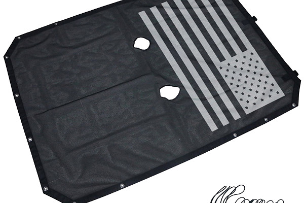 Picture of a Jeep Wrangler  JK 4 Door Shade Net J260-3 Number 3