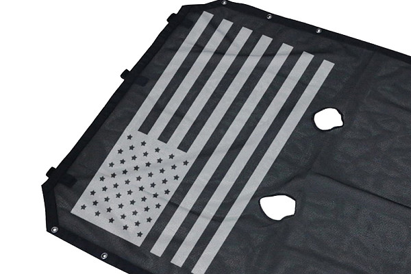 Picture of a Jeep Wrangler  JK 4 Door Shade Net J260-3 Number 4