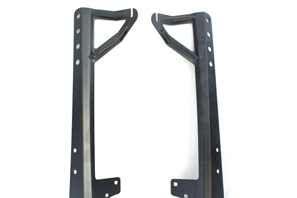 Picture of a Jeep  Wrangler JK 50 inch Mounting Brackets  for LED lights bar   (Pair) Number 3