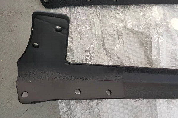 Picture of a Jeep  Wrangler JK 50 inch Mounting Double Brackets for LED lights bar