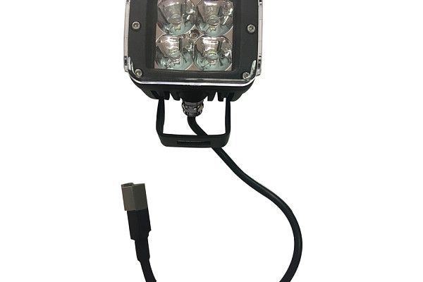 Picture of a Jeep  Wrangler JK Cube led lights and bracket kit