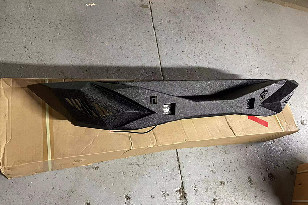 Picture of a Jeep Wrangler JK Iron Style  Rear Bumper With Lights (matte black coated) Number 6