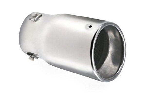 Picture of a Jeep Wrangler JK Stainless Steel Exhaust  Muffler Tip 