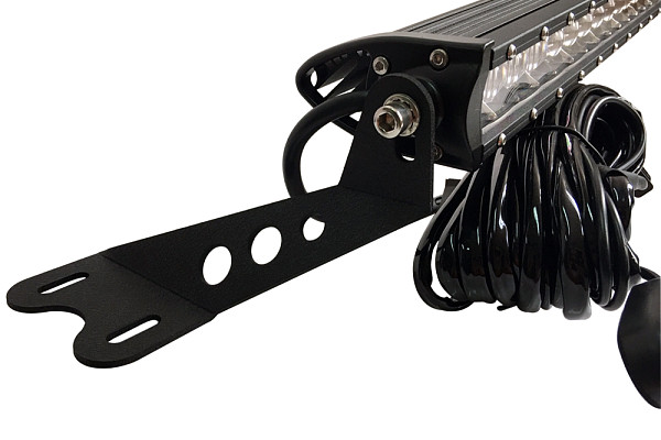 Picture of a Jeep  Wrangler JK light bar with bracket 100W
