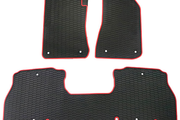 Picture of a Jeep Wrangler  JL 4Door Floor Mat Car Floor Rubber Mat
