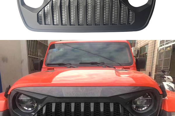 Picture of a Jeep Wrangler JL &JT  Angry Grille JL1001 Number 1