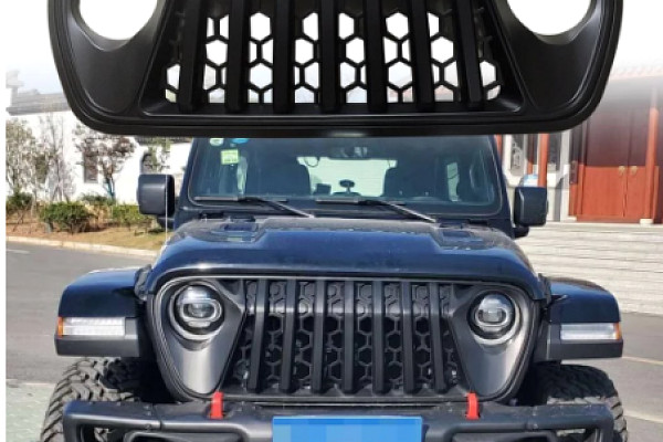 Picture of a Jeep Wrangler JL &JT  Angry Grille JL1199 Number 1