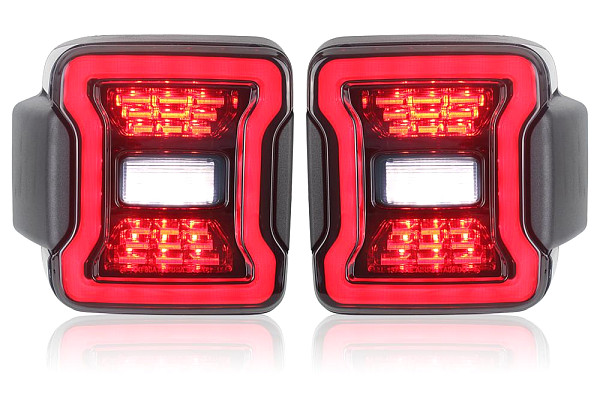 Picture of a Jeep Wrangler JL LED Tail Lights   (Pair) 2018+ Number 4