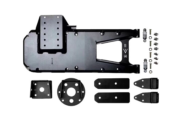 Picture of a Jeep Wrangler  JL Oversized Spare Tire Mounting Bracket Kit Number 10