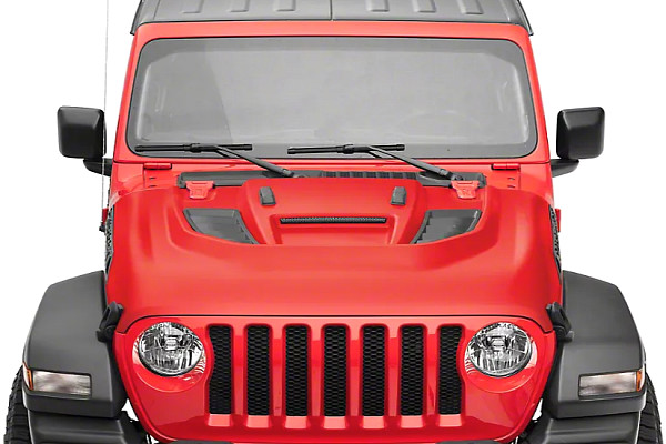 Picture of a Jeep Wrangler JL   & JT RUBICON style Bonnet Number 4