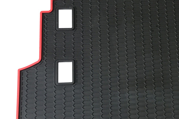 Picture of a Jeep Wrangler  JL  4 Door Rear Cargo Mat Tray Trunk Mat with Sound Hole Number 3