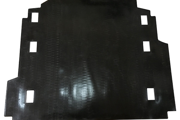 Picture of a Jeep Wrangler  JL  4 Door Rear Cargo Mat Tray Trunk Mat with Sound Hole Number 4