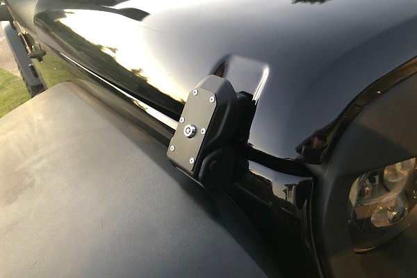 Picture of a Jeep Wrangler JL Style Bonnet Latch for Jeep Wrangler JK (Lockable) Number 11