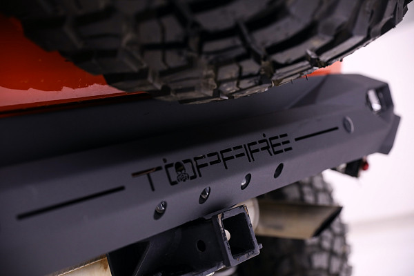 Picture of a TopFire Blade Style Steel Rear Bumper (Full Width) for Jeep Wrangler JL Number 4