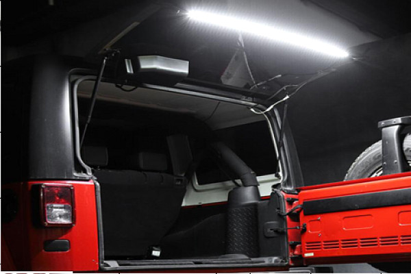 Picture of a Remote Control LED Tailgate Light for Jeep Wrangler Number 1