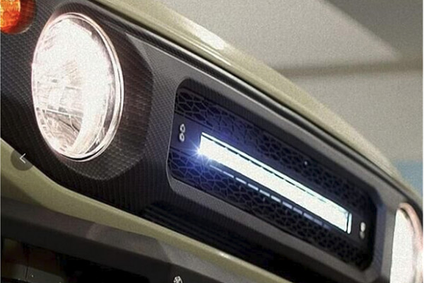 Picture of a Jimny Grille with 2 led bars for New Jimny 2019+ Number 3