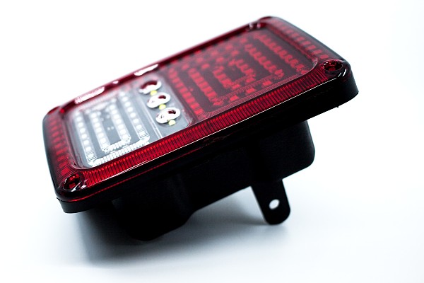 Picture of a Jeep Wrangler LED Tail Lights with Animated Turning Lights 0110 (Pair) Number 15