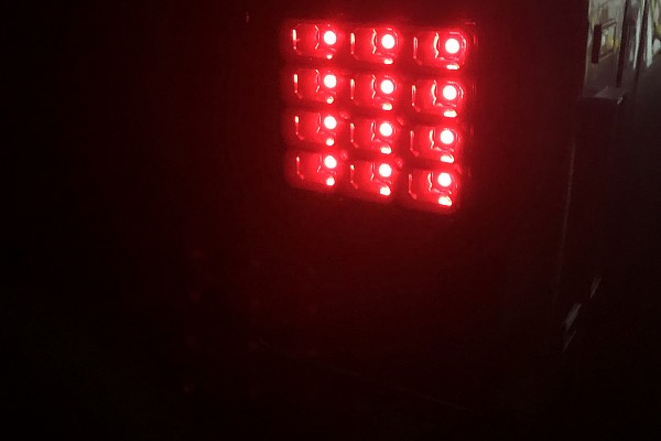 Picture of a  Pair Black Diamond (2nd Gen) Black LED Tail Lights  Number 13