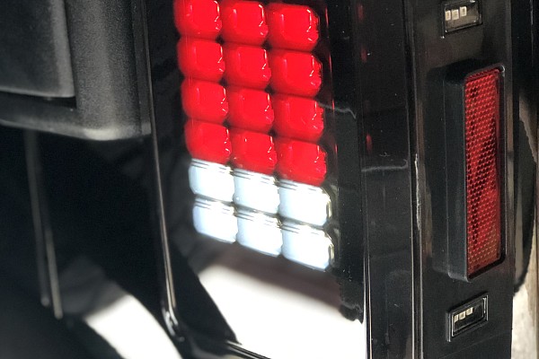 Picture of a  Jeep Wrangler JK Black Diamond (2nd Gen) Black LED Tail Lights  (Pair ) Number 6