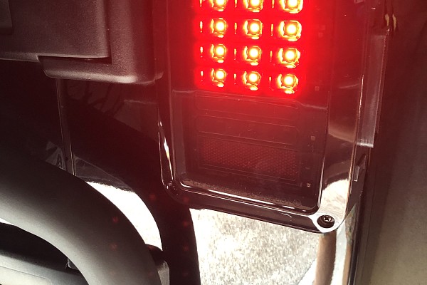Picture of a  Pair Black Diamond (2nd Gen) Black LED Tail Lights  Number 8