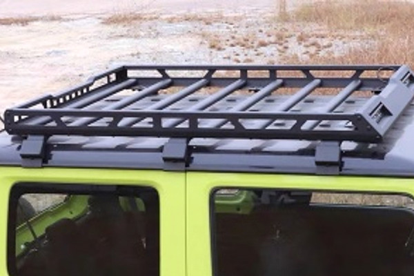 Picture of a Suzuki 2018 GJ Jimny Roof Rack with  two led light bars Number 1