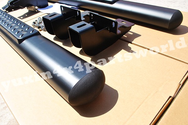 Picture of a Aluminium Running Board Side Steps Black for 2-Door Jeep Wrangler JK (Set) Number 4