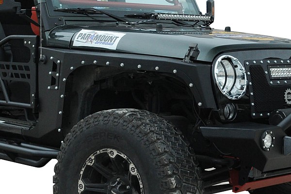 On Sale: Evolution Style Steel Front Fender Flares Guard - Jeep Wrangler  Clearance Sales - Jeep Wrangler Offroad Accessories & Parts in Brisbane