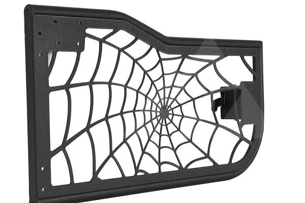 Picture of a 2-Door Spider Net Tubular Doors with Mirrors (Set of 2) J20208