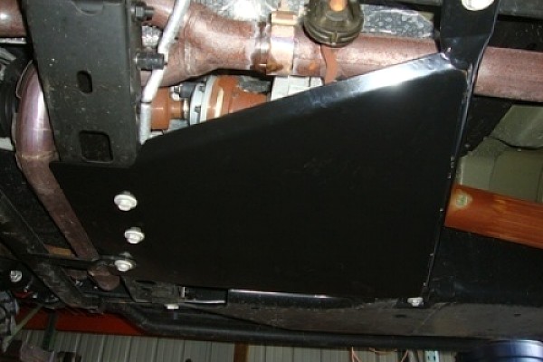 Picture of a Transfer Case Skid Plate